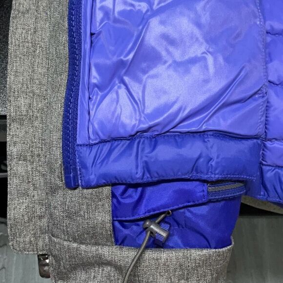 The North Face Gray Long Sleeve Full Zip Insulated Ski Jacket Size Small - Picture 11 of 12